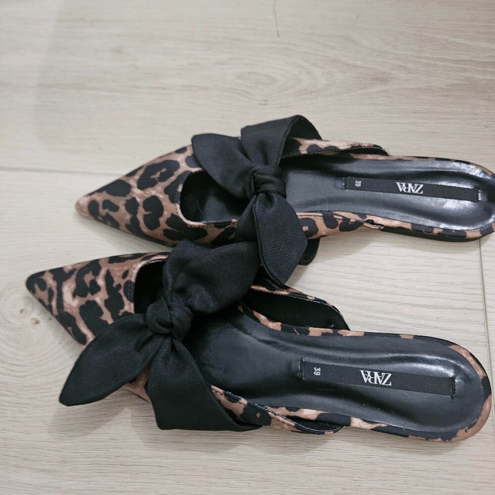 zara cute flats shoes